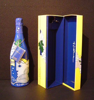 1985 Champagne Taittenger Brut Bottle