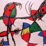 Miro Lithograph II, Number X