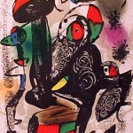 Miro Lithograph IV, Number III